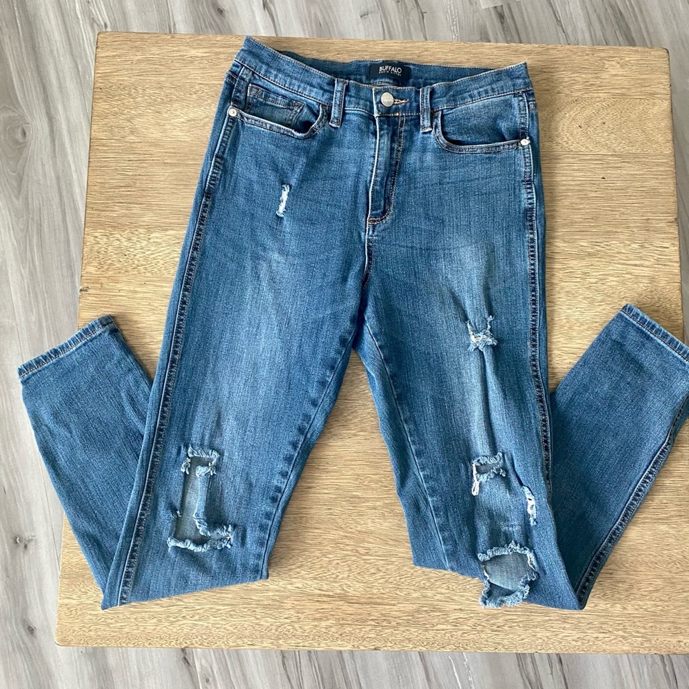 Buffalo David Bitton High Rise Skinny Stretch